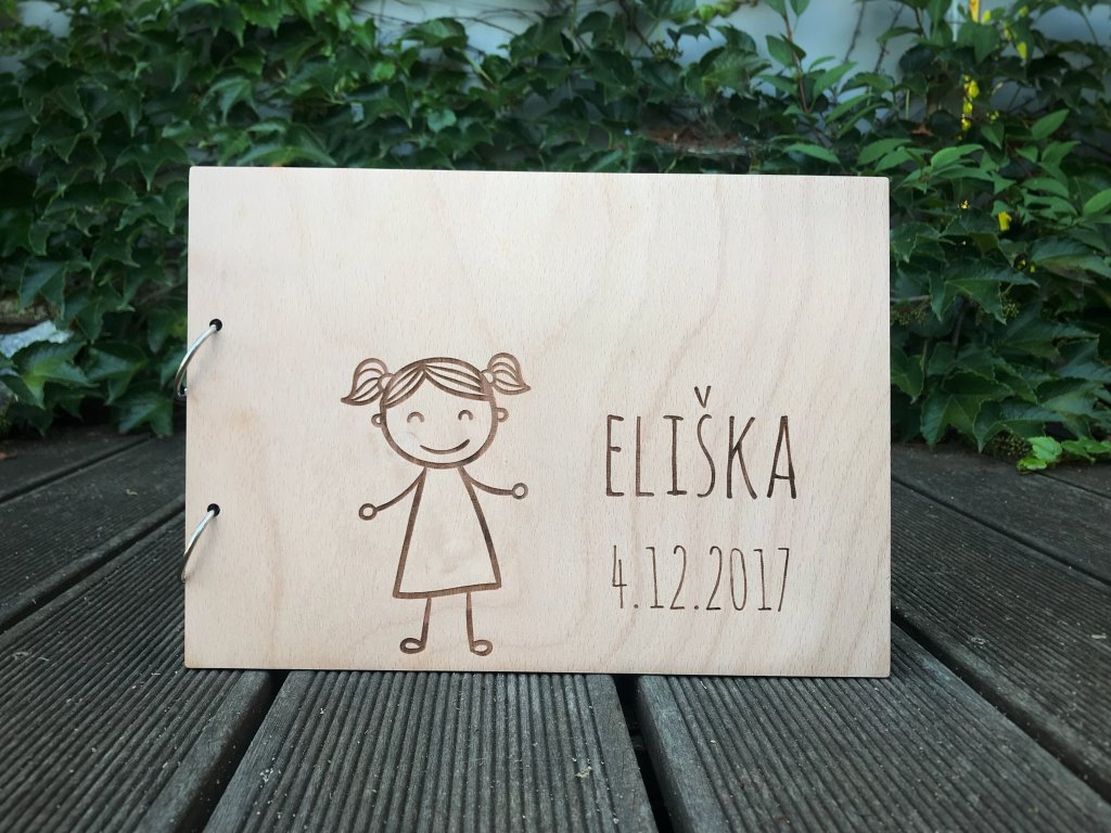 Fotoalbum holčička