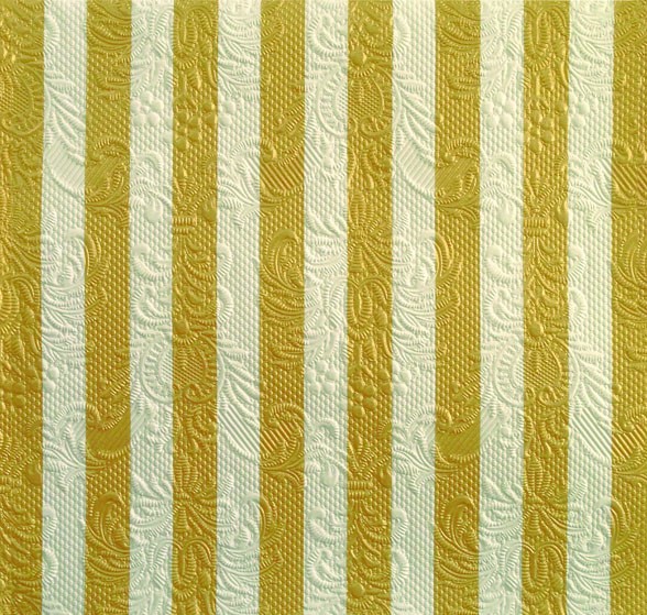 Ubrousky Ambiente Stripes Gold 33x33 cm