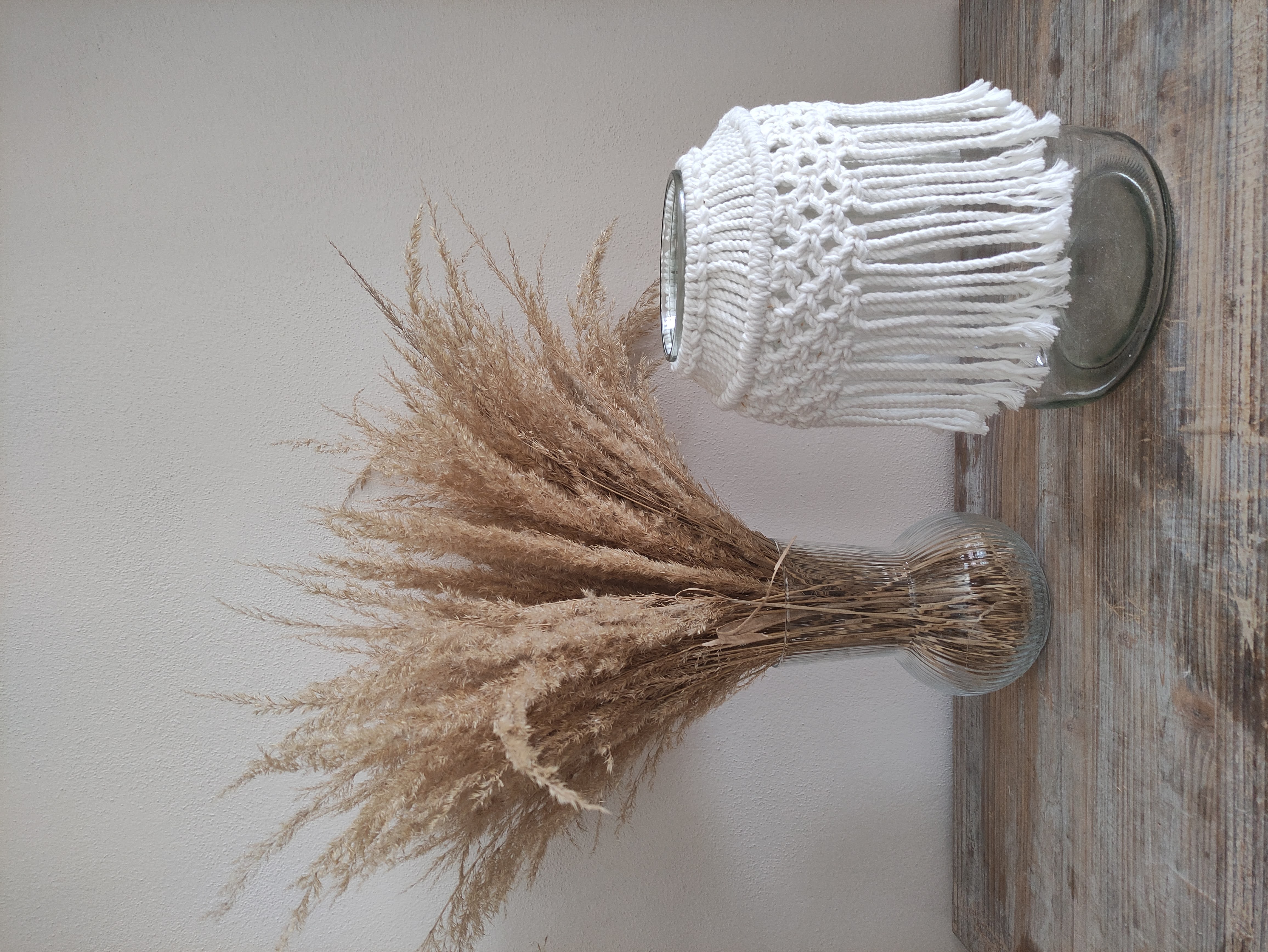 Sklenice 5 l macramé