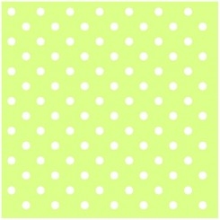 Ubrousky Ambiente Dots Green 33x33 cm
