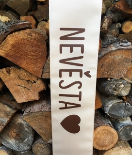 Šerpa nevěsta - béžová